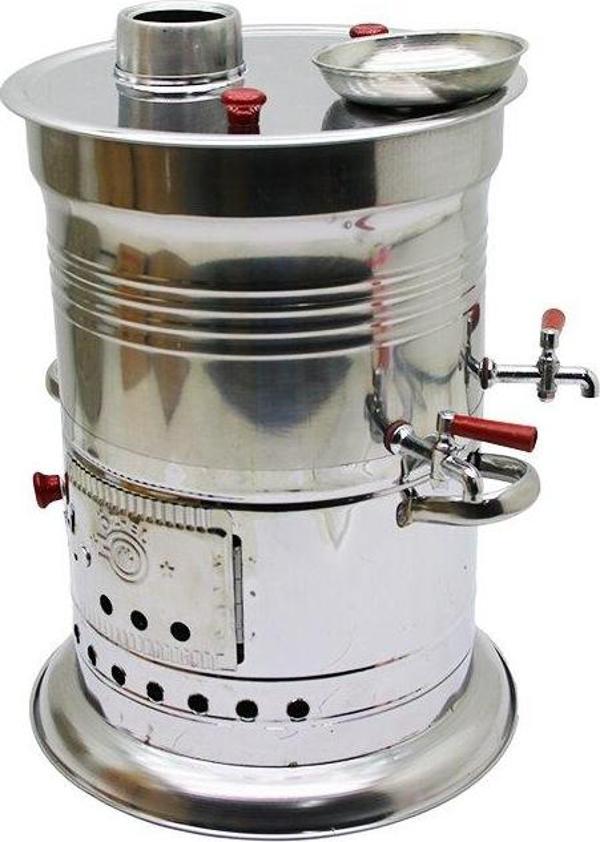 PİKNİK SEMAVERİ 5LT ÇİFT MUSLUK KUTULU  - Image 1