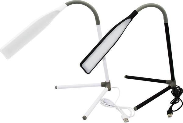 PORTATİF AYAKLI 23LED USB GİRİŞLİ MASA LAMBASI OYNAR BAŞLI  - Image 1