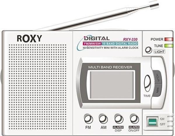 ROXY RXY-330 10 BANT DİGİTAL GÖSTERGELİ PİLLİ RADYO  - Image 1
