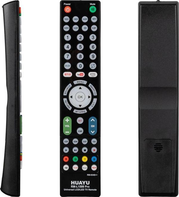 RM-034S++/ RM-L1599 UNIVERSAL LCD LED TV KUMANDA  - Image 1