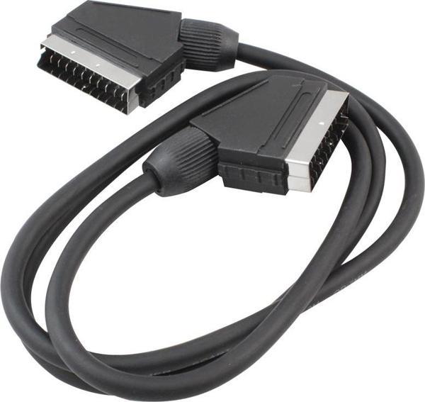 SCART SCART KABLO 3 METRE 7 MM SİYAH POŞETLİ  - Image 1