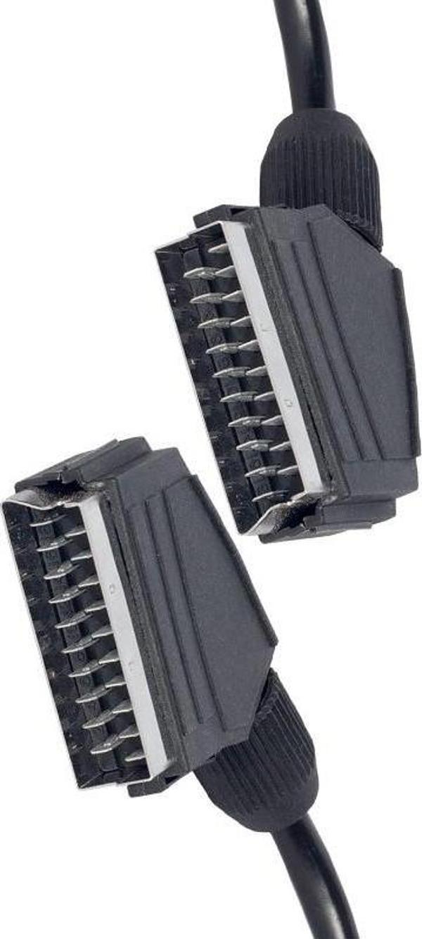 SCART SCART KABLO STANDART 1.2 METRE 7 MM POŞETLİ ELEKTROMER  - Image 1