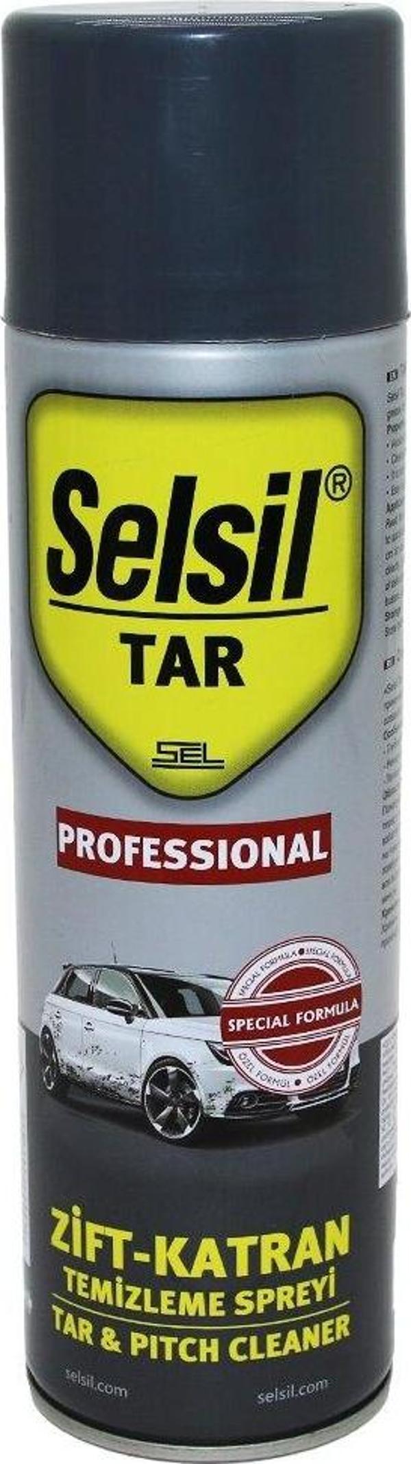 SELSİL TAR ZİFT - KATRAN TEMİZLEME SPREY 500ML KİR - YAĞ  - Image 1