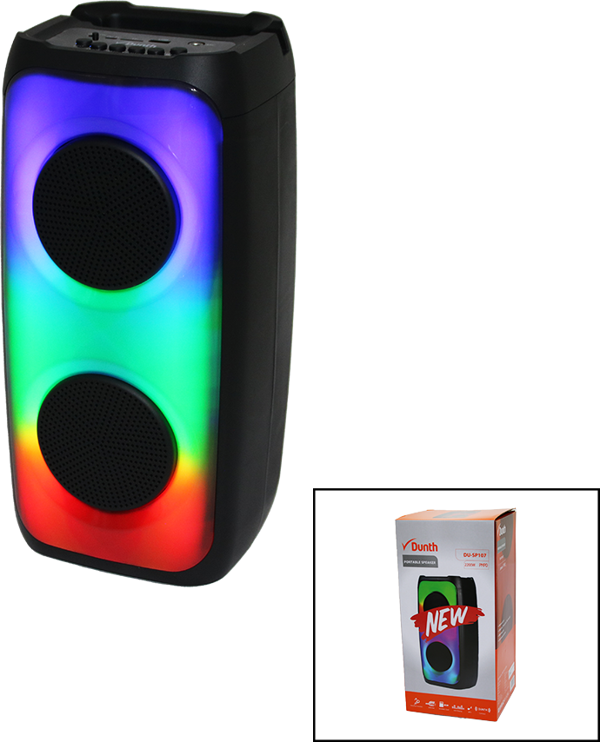 SD/USB/FM/AUX GİRİŞLİ ŞARJLI BLUETOOTH SPEAKER 2200W DU-SP107  - Image 1
