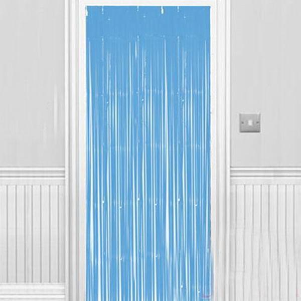 Soft Açık Mavi Renk Duvar ve Kapı Perdesi 100x220 cm  - Image 1