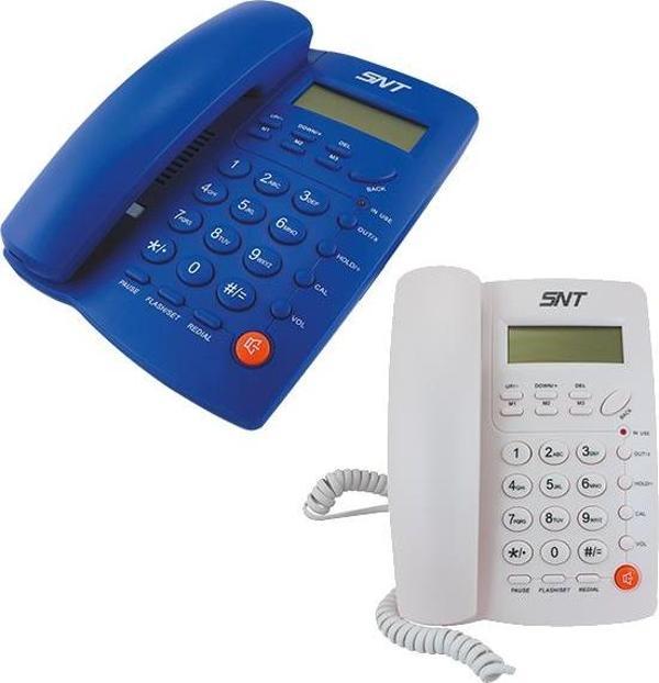 SİNTECH SNT-T1 NUMARAYI GÖSTEREN MASA ÜSTÜ TELEFON SİYAH  - Image 1