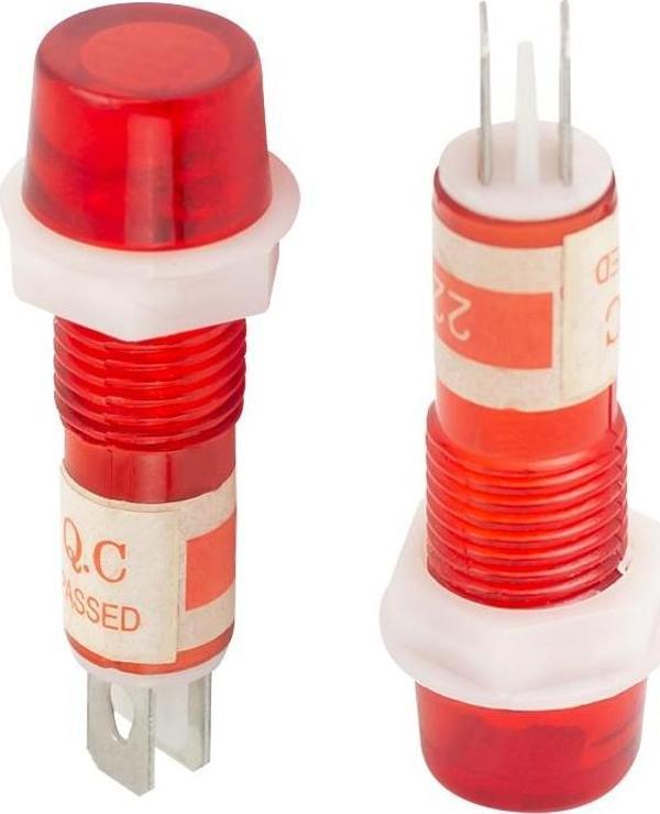 SİNYAL LED GÖZ LAMBASI XD8-1 220 VOLT YEŞİL - KIRMIZI (IC-225)  - Image 1