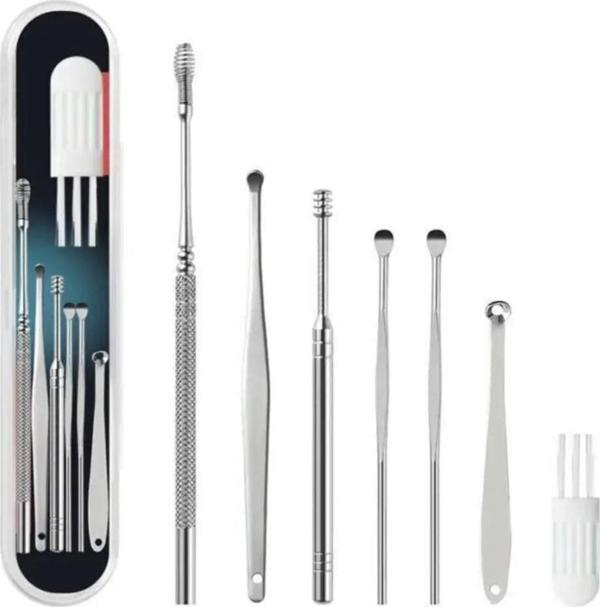 Spiral Kulak Temizleme - Paslanmaz Çelik Temizleme Seti  - Image 1