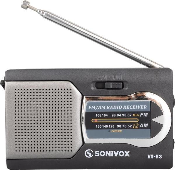 SİYAH RENK CEP TİPİ ANALOG FM RADYO VS-R3  - Image 1