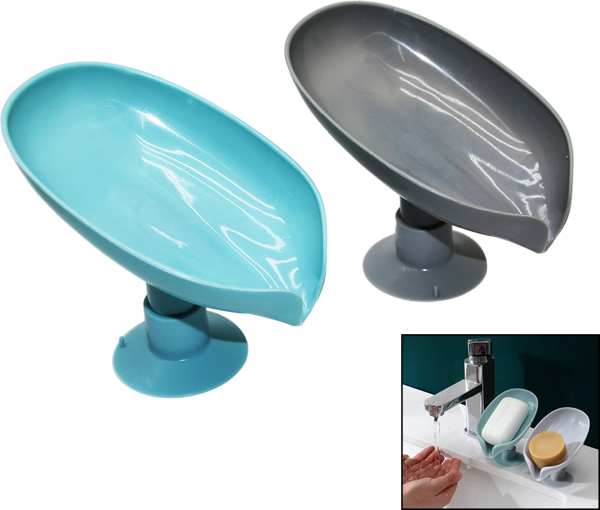 SU GİDERLİ KATI SABUNLUK VANTUZLU  - Image 1