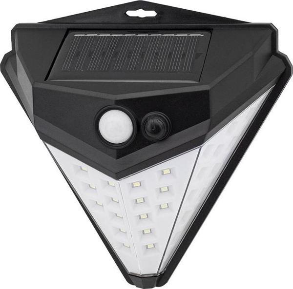 T-1622 40 LEDLİ 120* 5 MT GÖRÜŞ AÇISI SOLAR ÜÇGEN TİP IŞILDAK FENER  - Image 1