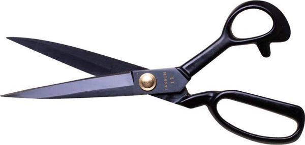 Taksun Kutulu Siyah Terzi Makası A-275  11&amp;#39;&amp;#39; 28 CM  - Image 1