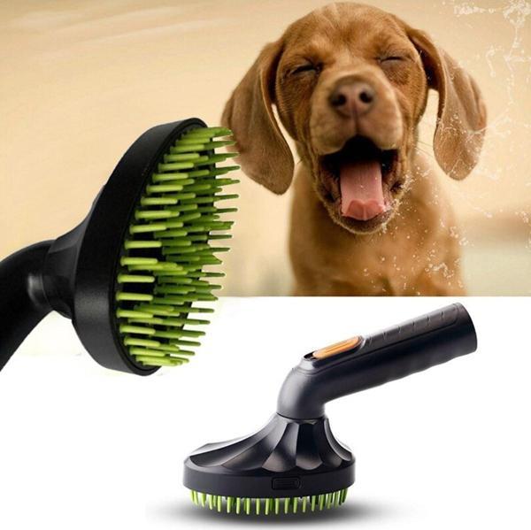 Süpürgeye Takılabilir Ergonomik Kedi Köpek Tüy Tarama Fırçası  - Image 1