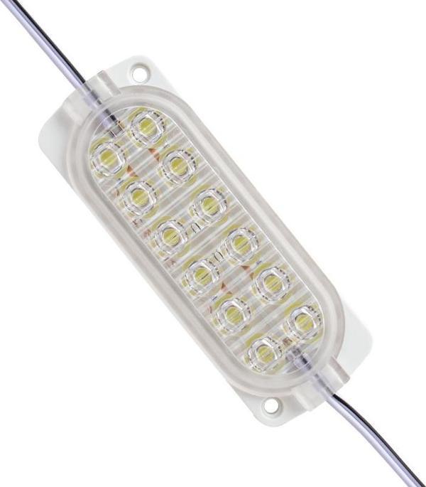TEK RENK BEYAZ MODÜL LED 2835 24 VOLT 2.4 WATT  - Image 1