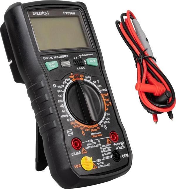 TRUE RMS DİJİTAL MULTİMETRE ÖLÇÜ ALETİ FY890D  - Image 1