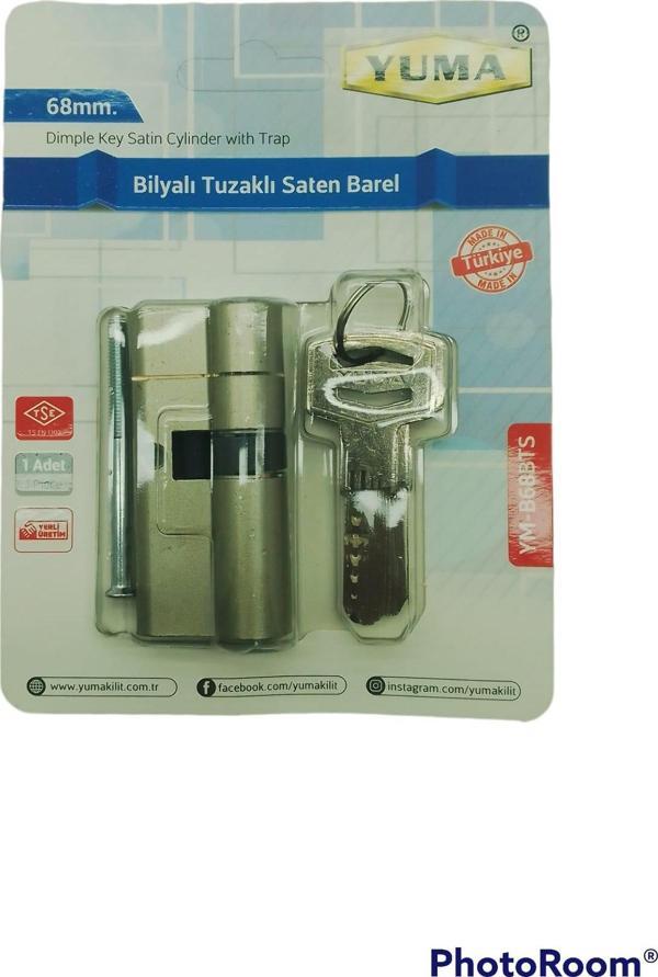 TUZAKLI BİLYALI BEYAZ BAREL  - Image 1