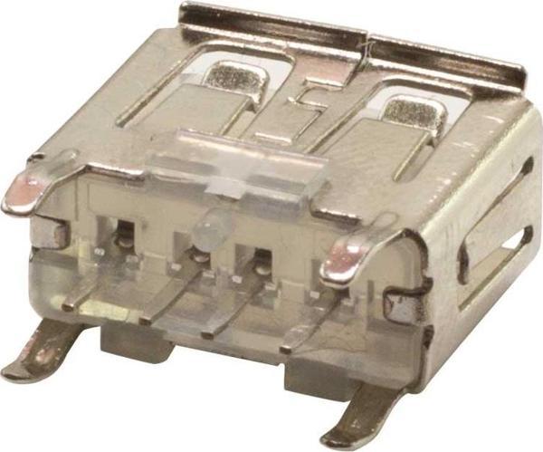 USB DİŞİ ŞASE DİK ŞEFFAF (USB109)  * PIONEER OTO TEYP USB ŞASE  - Image 1