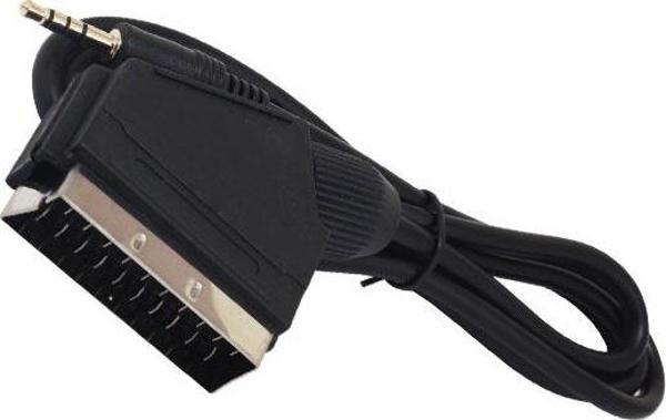 UYDU ALICISI AV KABLO 3.5 MM ST ERKEK/SCART KABLO 1.2 METRE SCART TO 3.5MM UZUN JACK  - Image 1