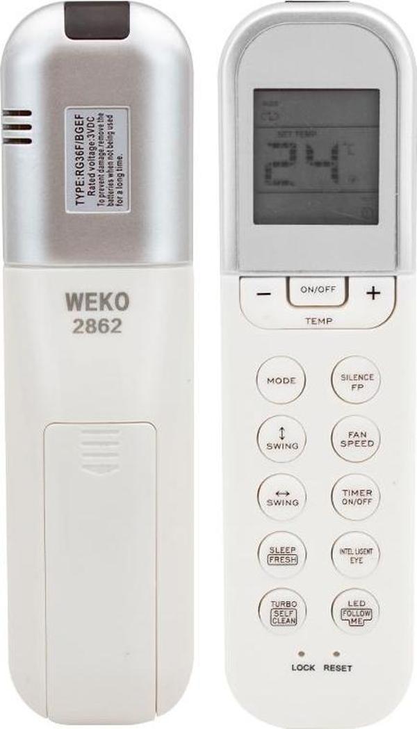 WEKO KL MİDEA RG36F/BGEF KLİMA KUMANDASI  - Image 1