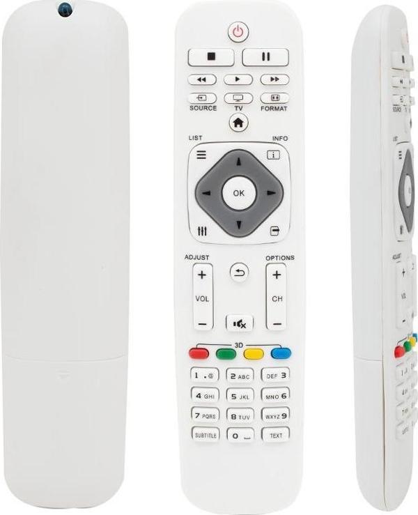 WEKO KL RM-L1125W BEYAZ PHILIPS LCD-LED TV UNIVERSAL KUMANDA AMBALAJLI  - Image 1