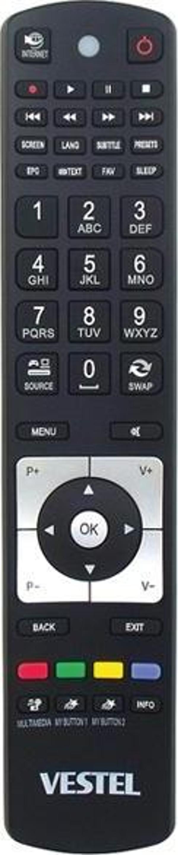 WEKO KL VESTEL LCD-LED TV KUMANDASI UZUN MODEL  - Image 1