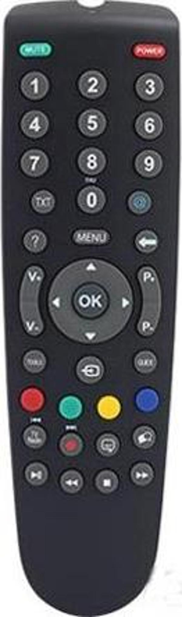 WEKO KL ARÇELİK*BEKO*GRUNDIG DSR-8200  BK1187R LCD LED TV KUMANDASI (33221LE AYNI)  - Image 1