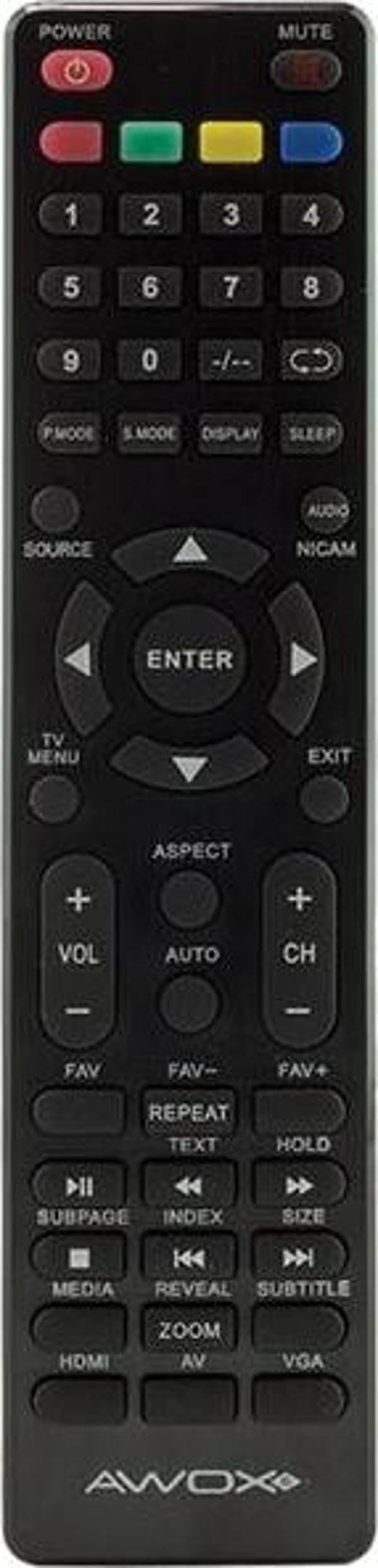 WEKO KL AWOX 20/22/32 LCD-LED TV KUMANDA  - Image 1