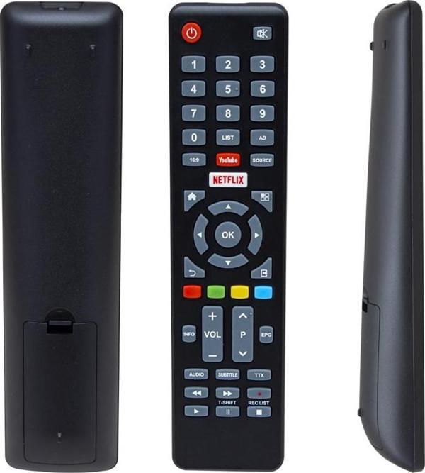 WEKO KL BOTECH NETFLIX-YOUTUBE TUŞLU LCD-LED TV KUMANDA (7601-32Y022-0044BEH1-YDX07601RA0-19A1100073 - Image 1