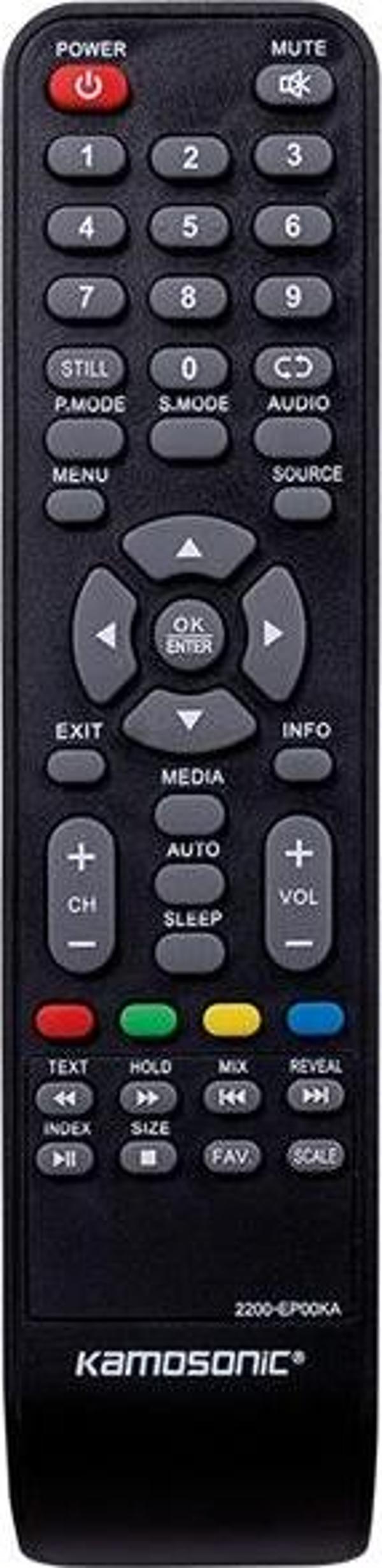 WEKO KL KAMOSONİC LED-LCD TV KUMANDA 2200-EP00KA (18485=12633)  - Image 1