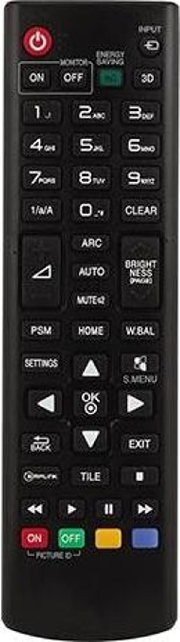 WEKO KL LG W.BAL TUŞLU AKB73975763 LCD KUMANDASI  - Image 1
