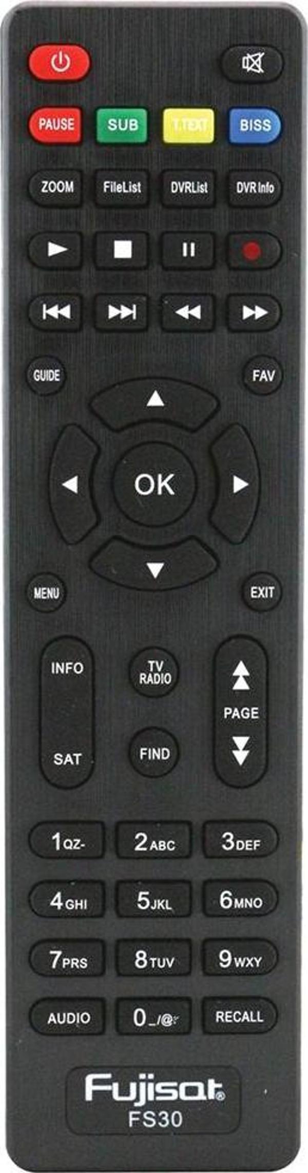 WEKO KR FUJISAT FS-30HD ORJİNAL HD UYDU KUMANDASI  - Image 1