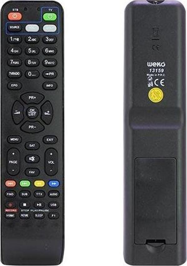 WEKO KR NEXT BLACK II HD UYDU KUMANDASI(UK-351)  - Image 1