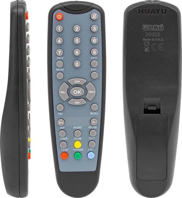 WEKO KR GOLDMASTER DM-800 FTA*MEGASTAR MG-400 FTA UYDU KUMANDA  - Image 1