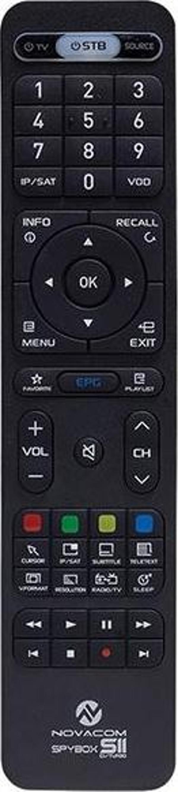 WEKO KR NOVACOM SPYBOX S11 4K HD ORJİNAL UYDU KUMANDASI (17213=17256)  - Image 1