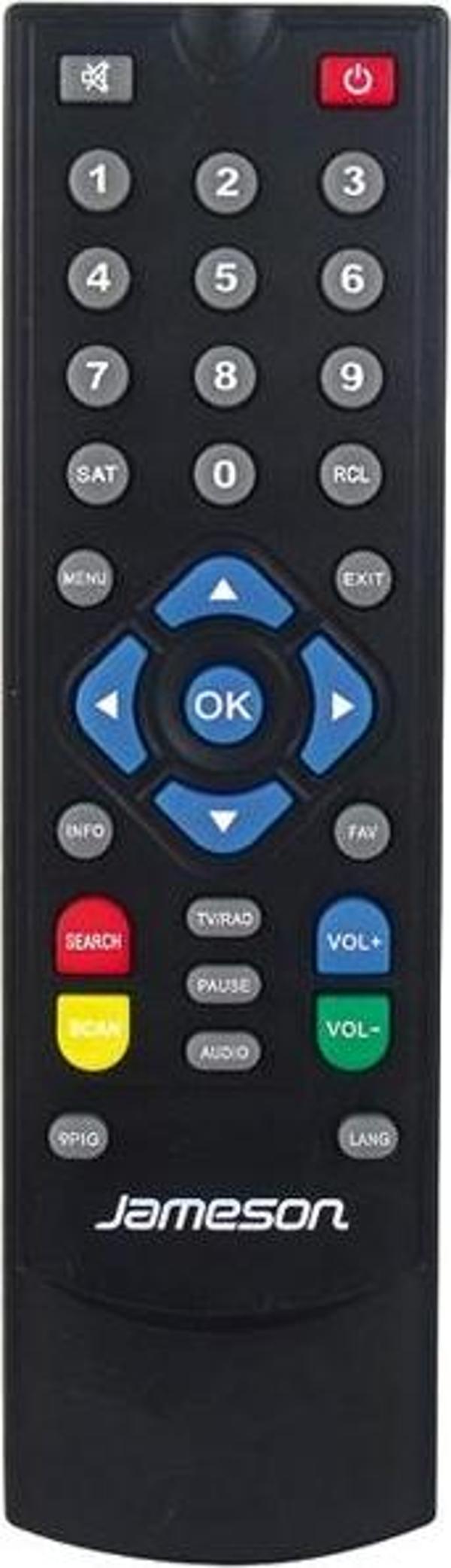 WEKO KR JAMESON JS-11000*14000*15000*16000*17000*18000*19000 UYDU KUMANDA (7132=14185)  - Image 1