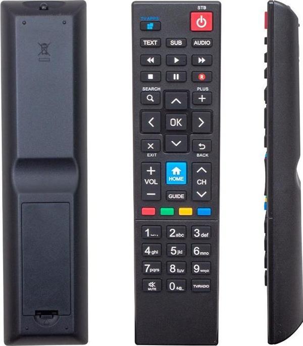 WEKO KR TIVIBU IR4000HD/TT HOME+TV APPS TUŞLU RM-M16 UYDU ORJİNAL KUMANDA  - Image 1