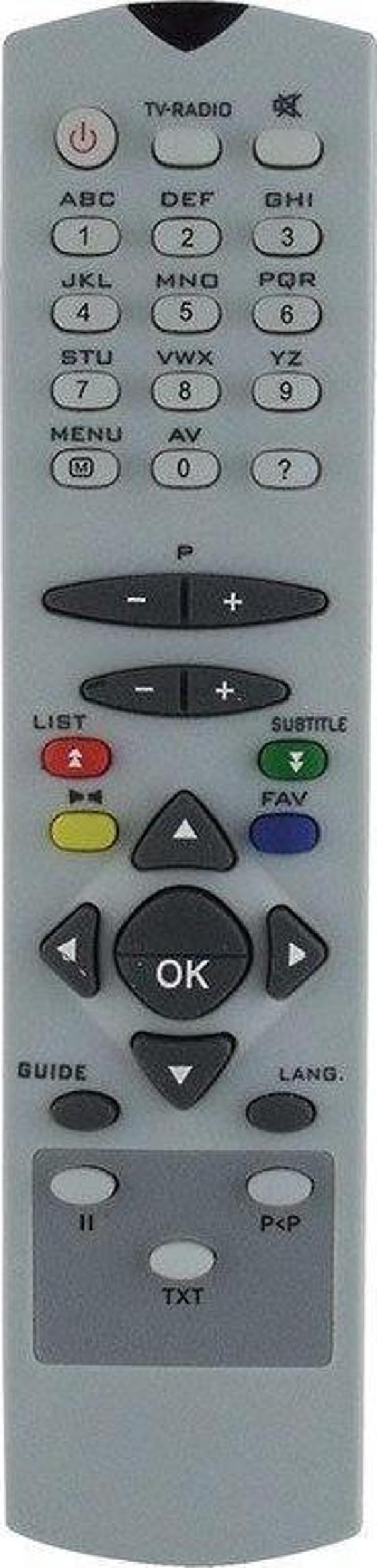 WEKO KR VESTEL TXT-2 4000 KALIP DIGITURK PAUSELİ UYDU KUMANDA  - Image 1