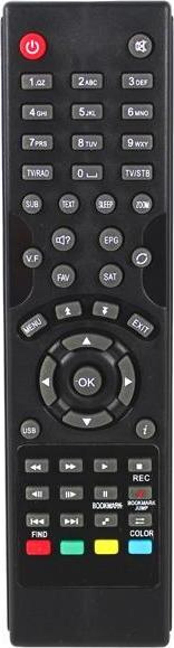 WEKO KR KORAX MİNİ HD*HOMETECH NEO HD MAX 5000*SUNPLUS HD UYDU KUMANDA (3150=10577) - 44N  - Image 1