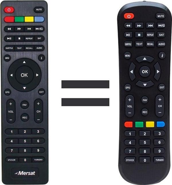 WEKO KR MERSAT*HERZ*ROWELL* BENJAMİN*LİNX MİNİ HD*SUNNY 14850 MİNİ HD UYDU KUMANDASI  - Image 1