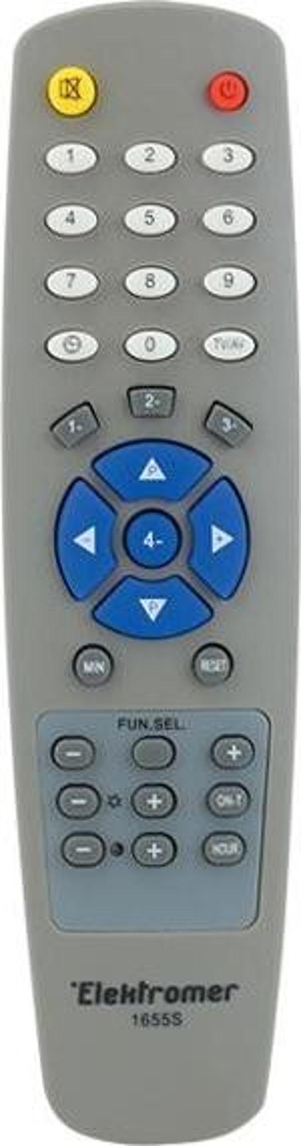 WEKO RC 1655 YUMATU-SHOV-CONTEC TV KUMANDA  - Image 1