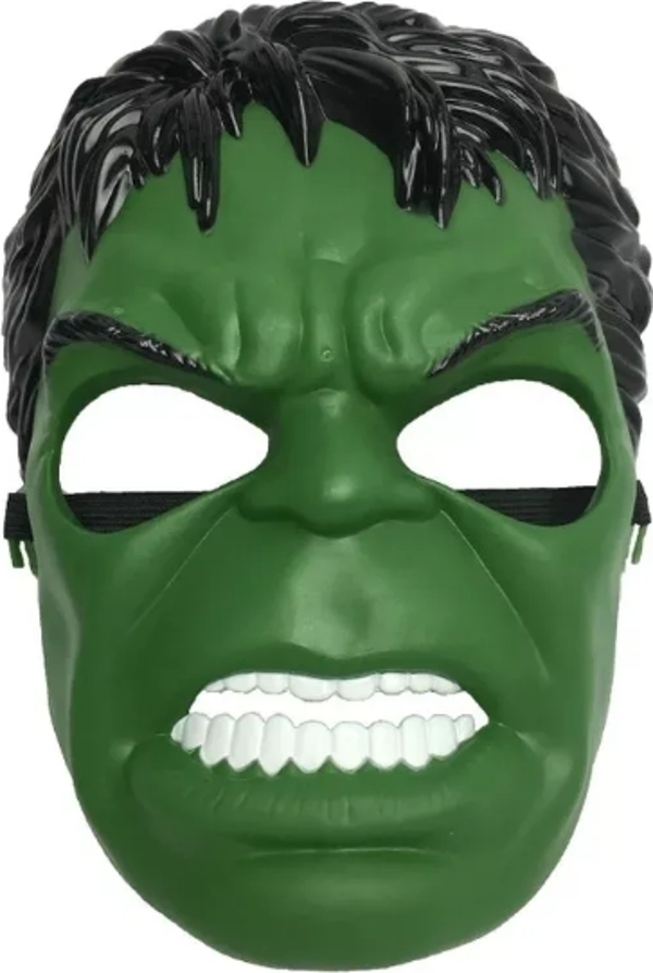 Yeşil Renk Süper Kahraman Dev Adam Hulk Maskesi  - Image 1