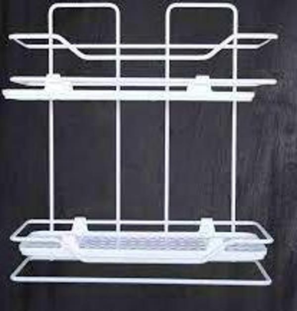 ZAMBAK 2Lİ RAF SİYAH BEYAZ  - Image 1