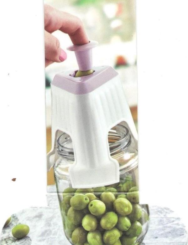 Zeytin Çizme Aparatı - Kesme Makinesi - Parmaklık Hediyeli  - Image 1