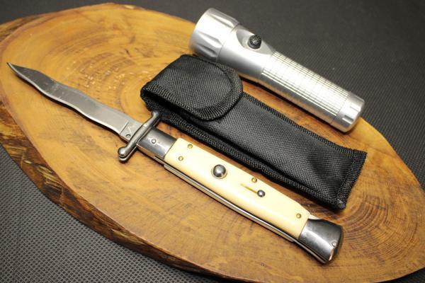 AKC 24.5 cm Aga Champolin Kemik Renk Çakı  - Image 1