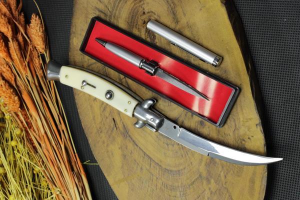 22 cm Kemik Oval ORJİNAL AKC Çakı ve Kalem Bıçak - Image 1