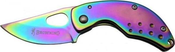 İsme Özel Browning Çakı Gökkuşağı Mini 3-1 12 cm - Image 1