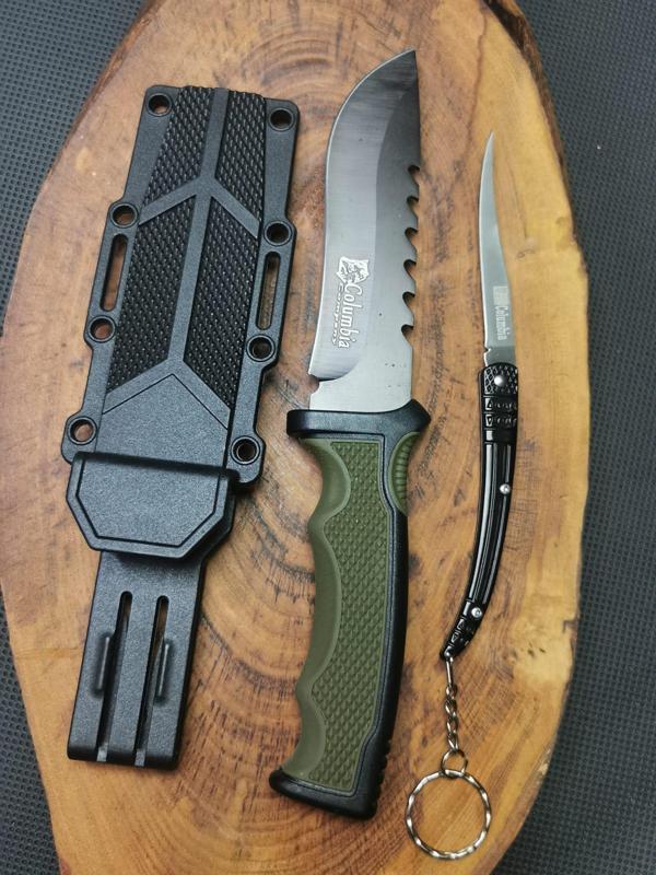 Kamp Outdoor 21 cm Avcı Bıçağı ve Kılçık Çakı Seti  - Image 1