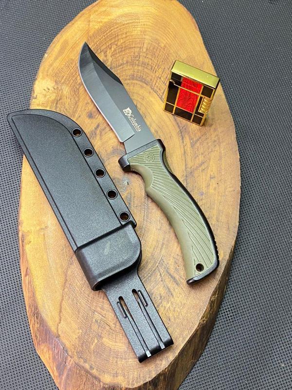 Kamp Outdoor 21 cm Avcı Bıçağı + Dupont Tarz Çakmak Seti  - Image 1