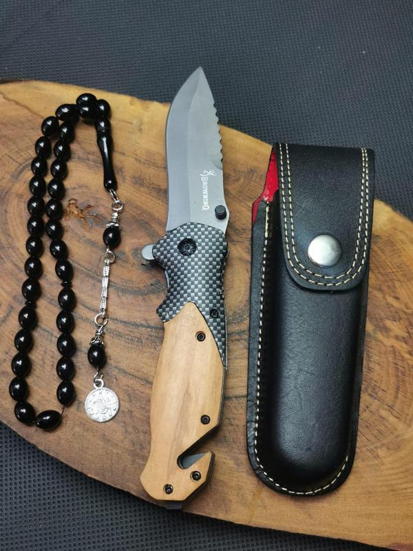 Kamp Outdoor Borwning 21 cm Avcı Bıçağı Seti  - Image 1