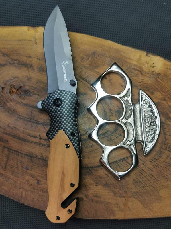 Kamp Outdoor Browning 21 cm Avcı Çakı Seti  - Image 1